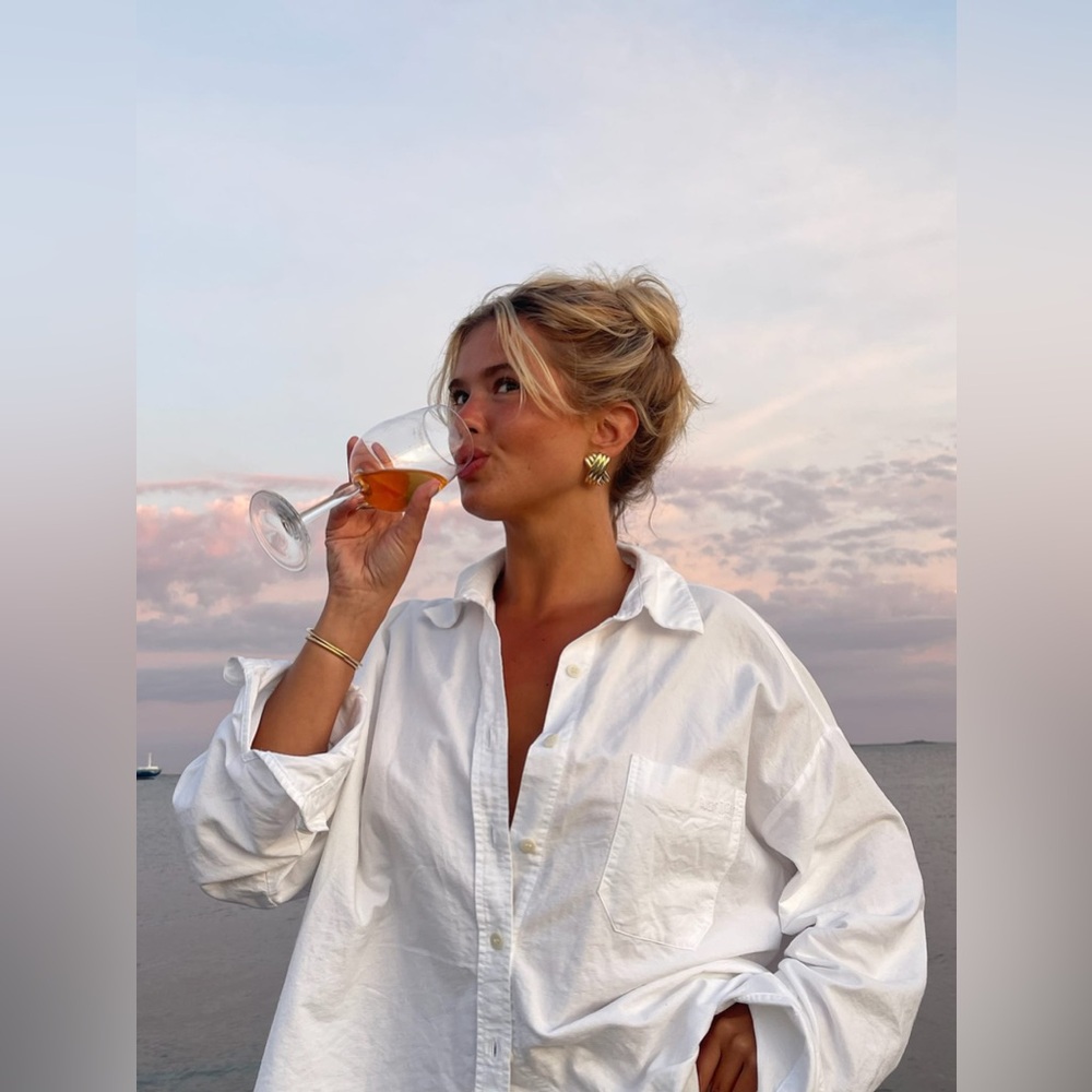 Djerf Avenue Breezy Shirt - S